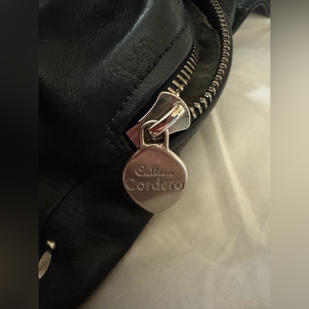 Calleen Cordero Los Angeles black leather shoulder bag - Picture 2 of 12